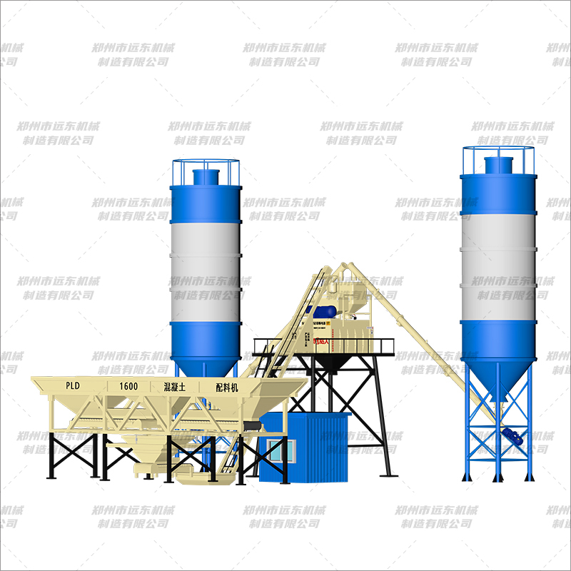 HZS50(1000+3倉)混凝土攪拌站(圖2) HZS50(1000+3倉)混凝土攪拌站(圖2)